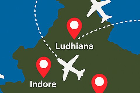 Duke Jia Ludhiana Branch Map