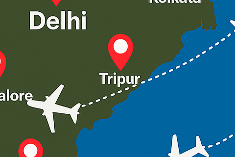 Duke Jia Tirupur Branch Map